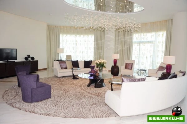 Президент Ильхам Алиев и его супруга Мехрибан Алиева приняли участие в открытии в Баку отеля JW Marriott Absheron