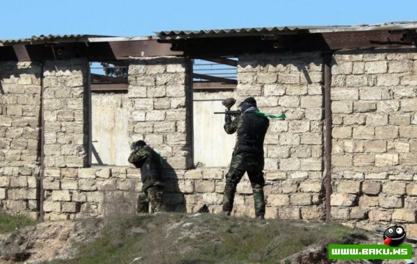 В Баку прошли соревнования по пейнтболу [20 фото]