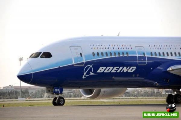 В Баку прошла презентация самолета Boeing-787 Dreamliner [31 фото]