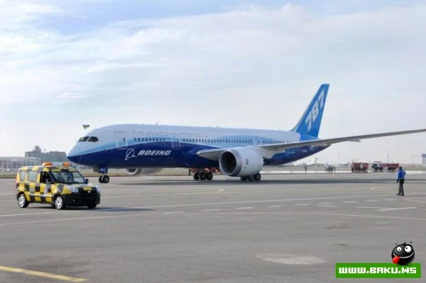 В Баку прошла презентация самолета Boeing-787 Dreamliner [31 фото]