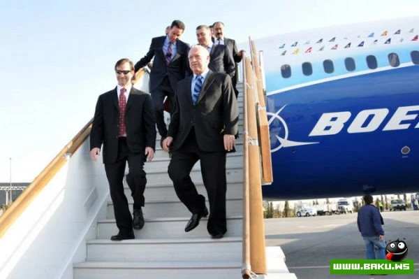 В Баку прошла презентация самолета Boeing-787 Dreamliner [31 фото]