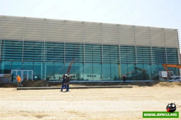 В Baku Crystal Hall проводятся завершающие работы [фото - видео]
