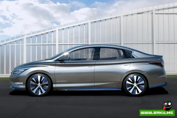 Infiniti создал премиальный семейный седан на базе Leaf [видео]