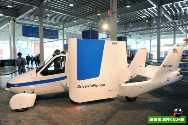 В Нью-Йорке представлен летающий автомобиль