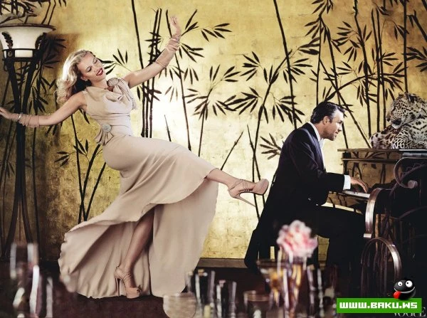 Скарлетт Йоханссон в американском Vogue, май 2012