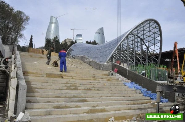 Обновленный Фуникулер удивит бакинцев [13 фото]