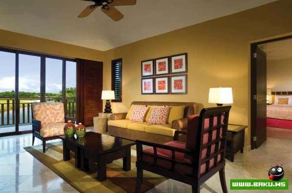 Тропический рай в отеле Fairmont Mayakoba в Мексике