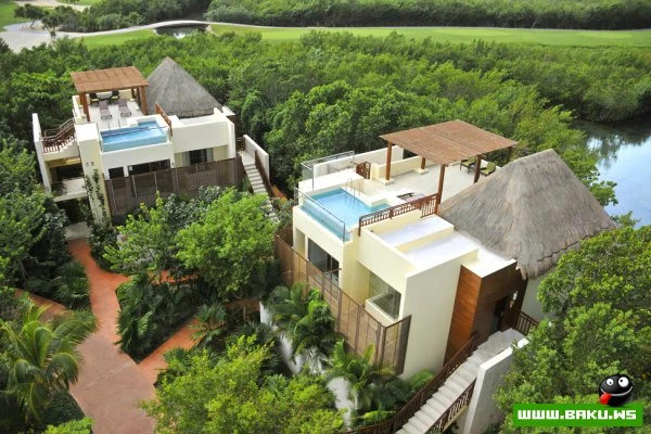 Тропический рай в отеле Fairmont Mayakoba в Мексике