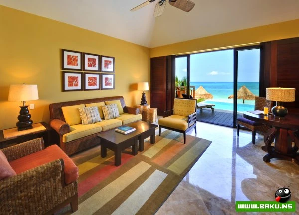 Тропический рай в отеле Fairmont Mayakoba в Мексике