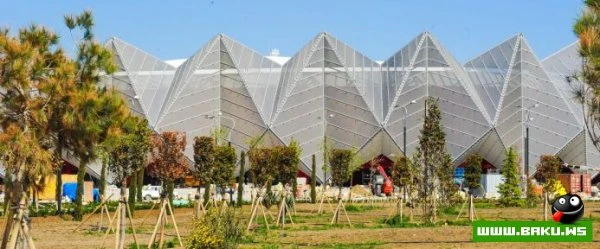 Новые кадры подготовки Baku Crystal Hall к «Евровидению - 2012»