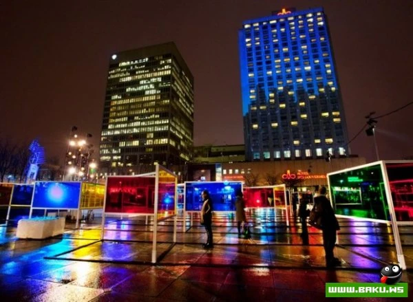 Stained Glass Park – парк из стекла и цвета в Монреале