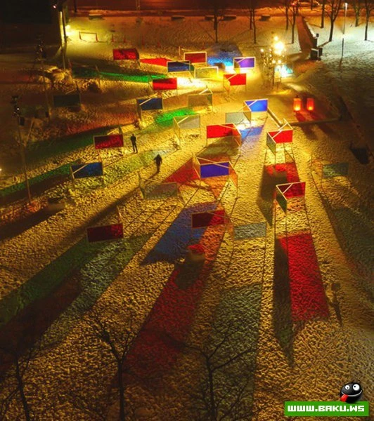 Stained Glass Park – парк из стекла и цвета в Монреале