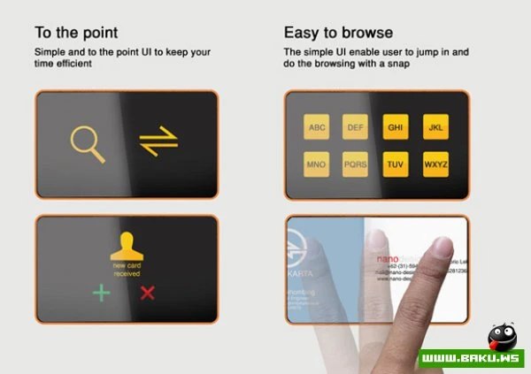 Визитная карточка будущего