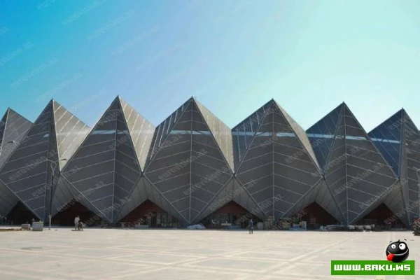 Новые кадры из Baku Crystal Hall и пресс-центра «Евровидения 2012»