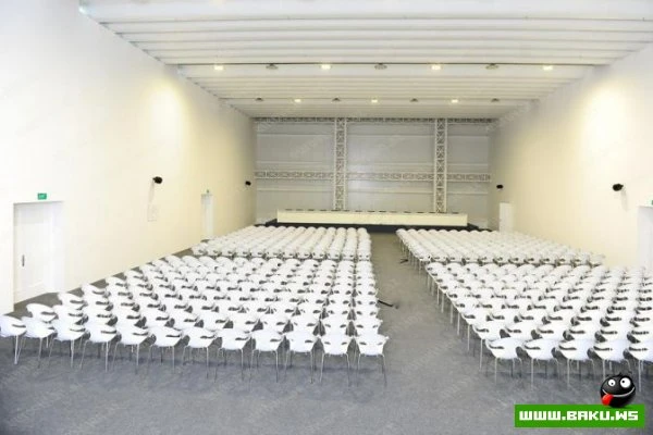 Новые кадры из Baku Crystal Hall и пресс-центра «Евровидения 2012»
