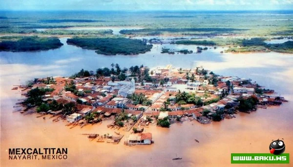 Мескальтитан – город на воде [12 фото]
