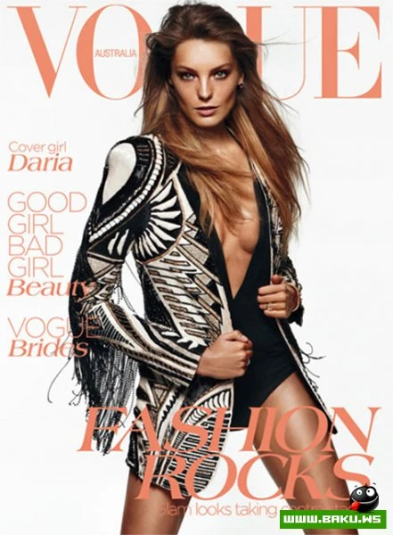Дарья Вербова на обложке Vogue Australia
