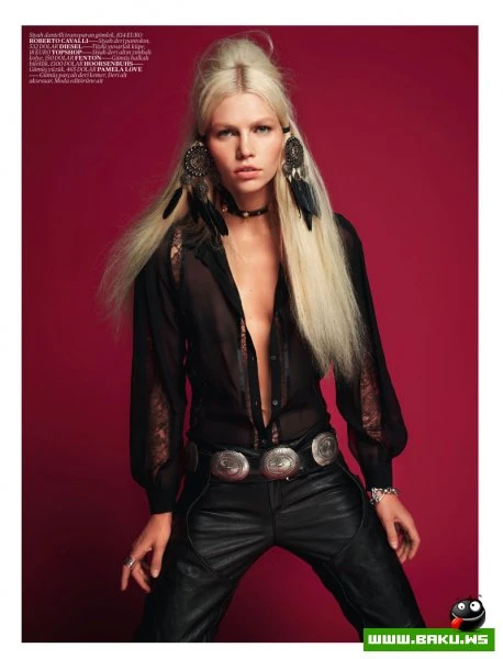 Алин Вебер в турецком Vogue, май 2012