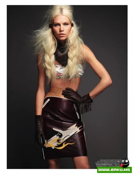 Алин Вебер в турецком Vogue, май 2012