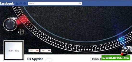 Как сменить дизайн своей странички в Facebook
