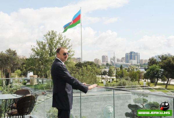 Президент Ильхам Алиев принял участие в открытии 
