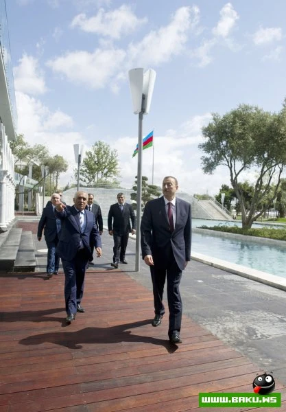 Президент Ильхам Алиев принял участие в открытии 