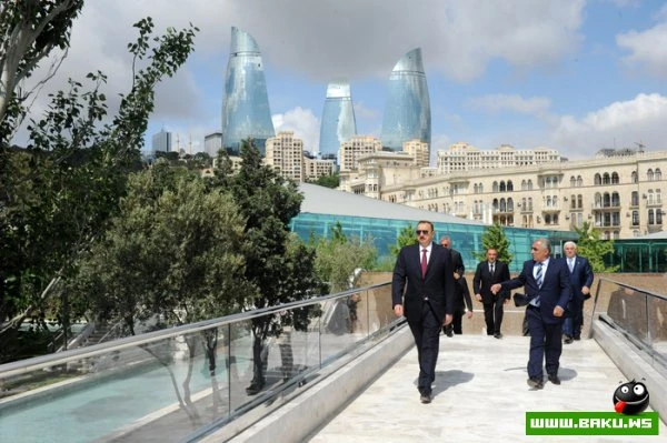 Президент Ильхам Алиев принял участие в открытии 