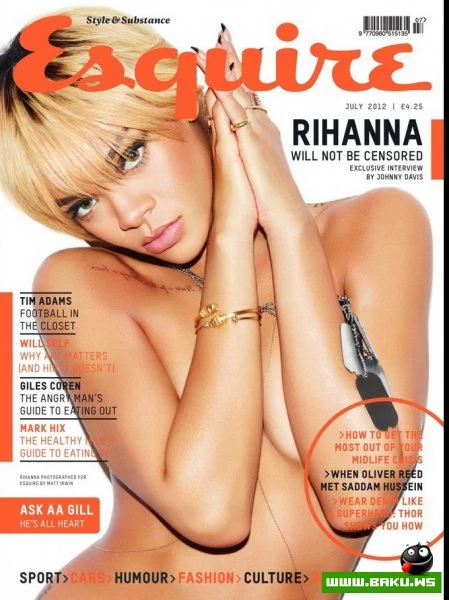 Rihanna для Esquire [9 фото]