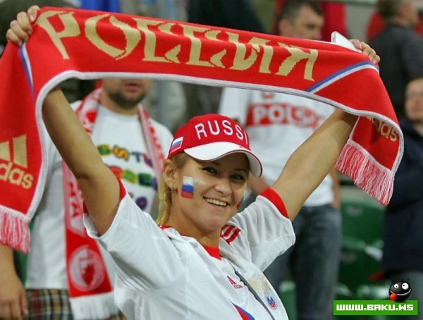 Болельщицы на Евро 2012