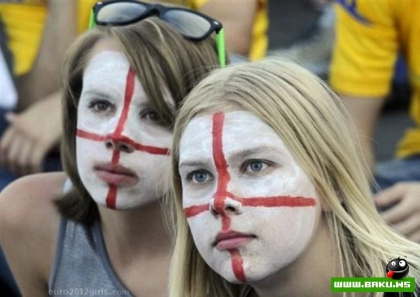 Болельщицы на Евро 2012