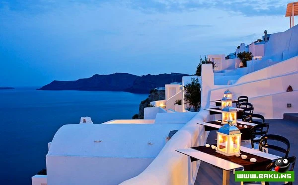 Отель Canaves Oia на острове Санторини, Греция