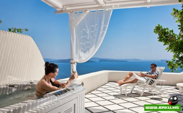 Отель Canaves Oia на острове Санторини, Греция