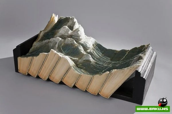 Книжные пейзажи от Гая Ларами