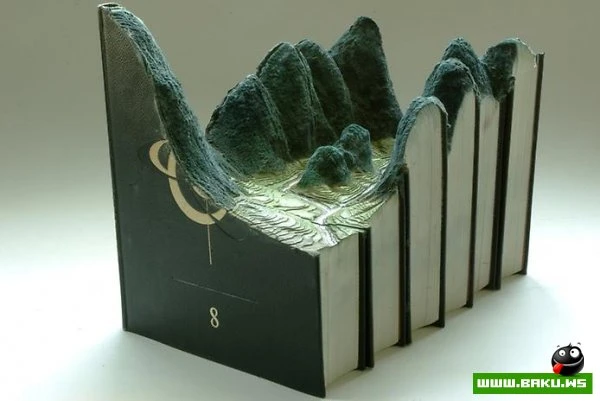 Книжные пейзажи от Гая Ларами