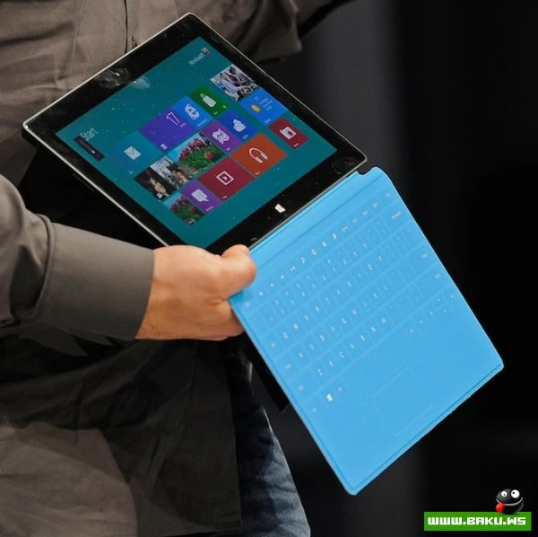 Microsoft представила новый планшетный компьютер Surface 2.0