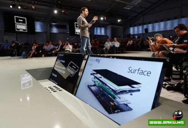 Microsoft представила новый планшетный компьютер Surface 2.0