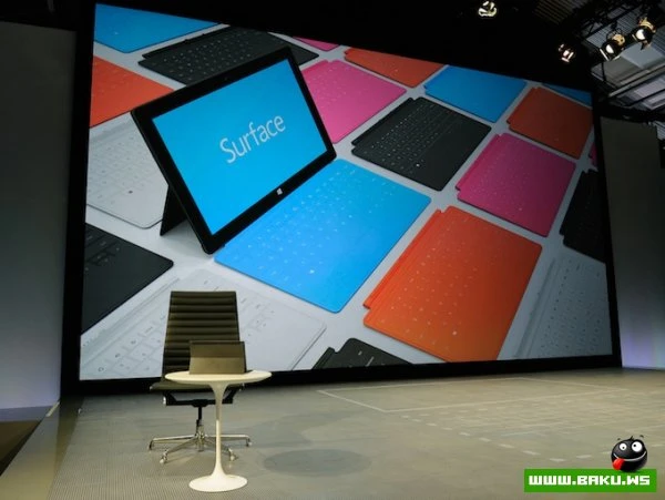 Microsoft представила новый планшетный компьютер Surface 2.0