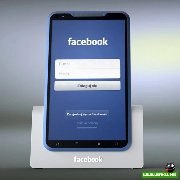 Концепт телефона от Facebook.