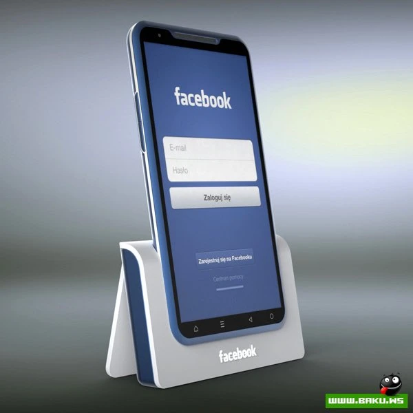 Концепт телефона от Facebook.