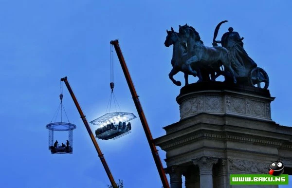 Dinner in the Sky [13 фото]