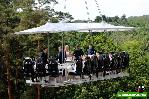 Dinner in the Sky [13 фото]