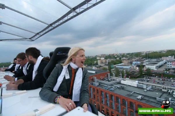 Dinner in the Sky [13 фото]