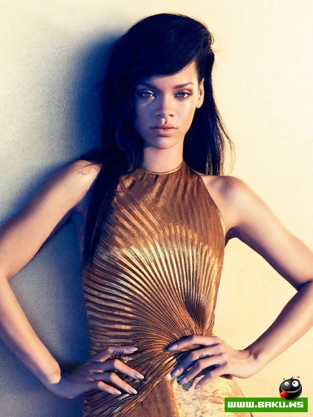 Рианна в американском Harper’s Bazaar, август 2012