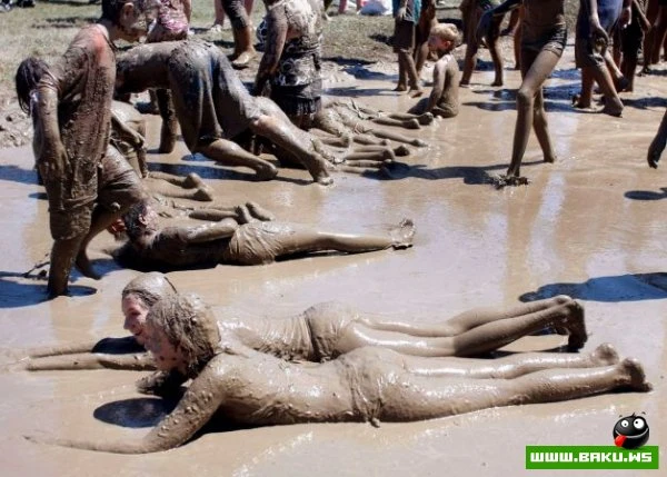 Некоторые любят купаться в грязи [22 фото]