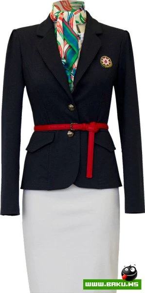 Олимпийская форма от Ermanno Scervino в Баку!