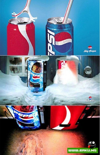 Рекламное противостояние Coca-Cola и Pepsi