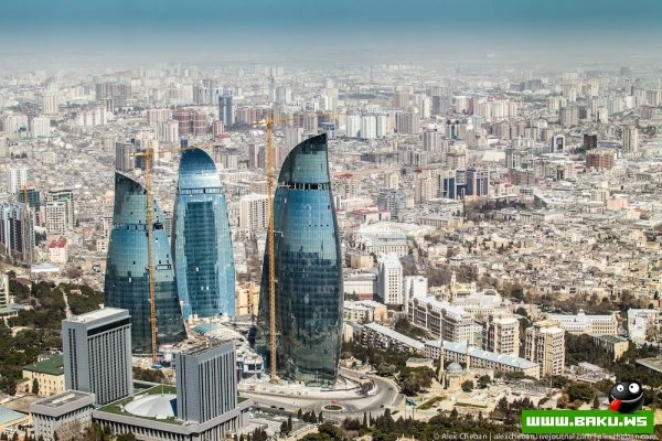 United Colors of Benetton: виды Баку с телебашни и Flame Towers