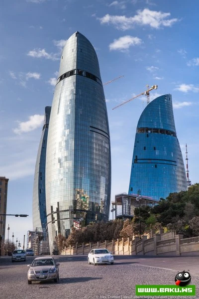 United Colors of Benetton: виды Баку с телебашни и Flame Towers