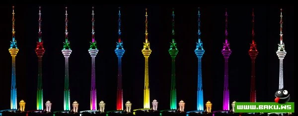 United Colors of Benetton: виды Баку с телебашни и Flame Towers