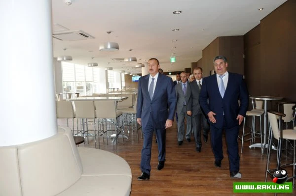 Президент Азербайджана принял участие в открытии стадиона им. Тофига Бахрамова после капремонта